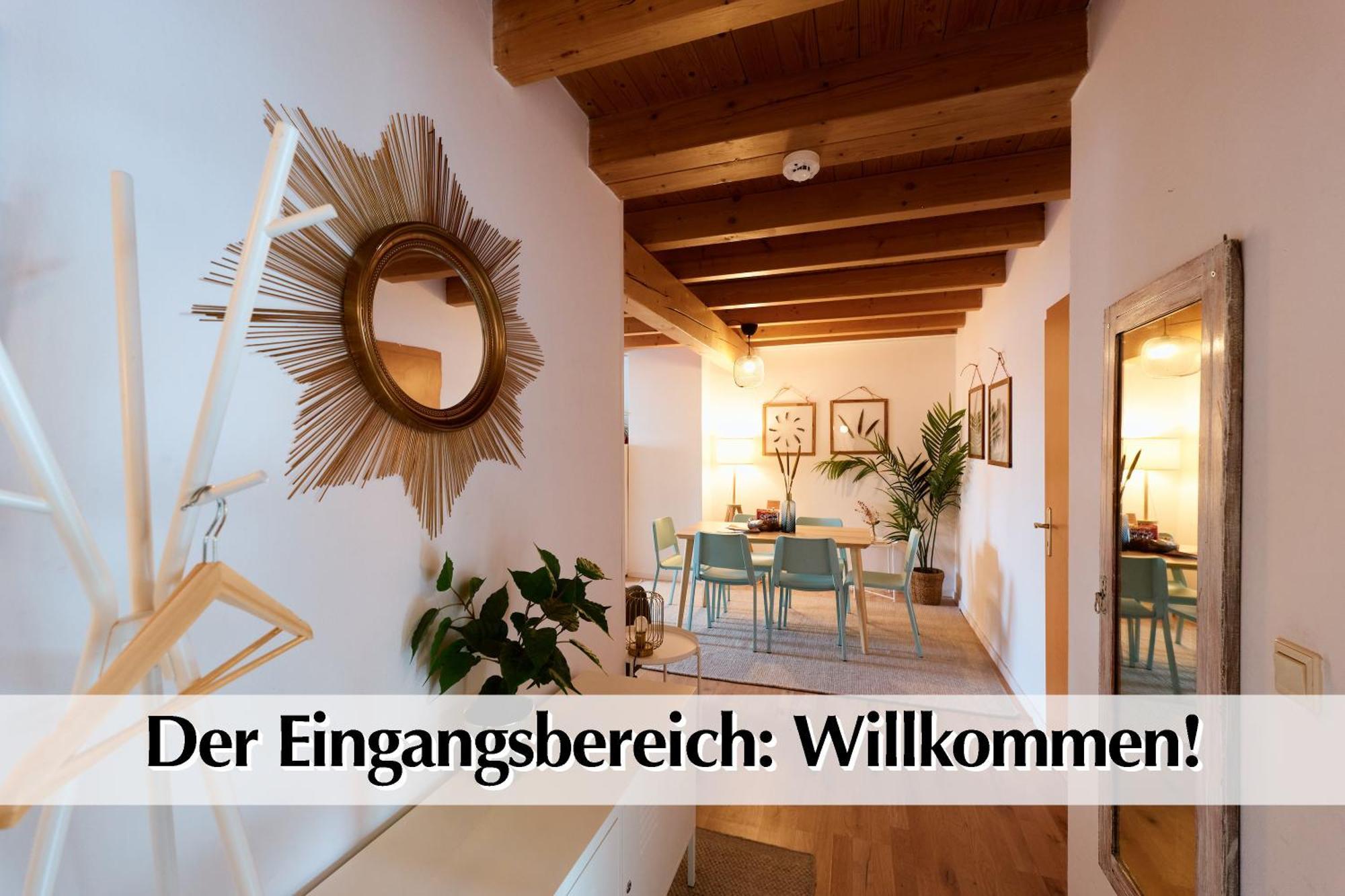 Helle 72Qm Maisonette Wohnung Im Herzen Erfurts Mit Kingsize Bett, Smart-Tv, Etc Buitenkant foto