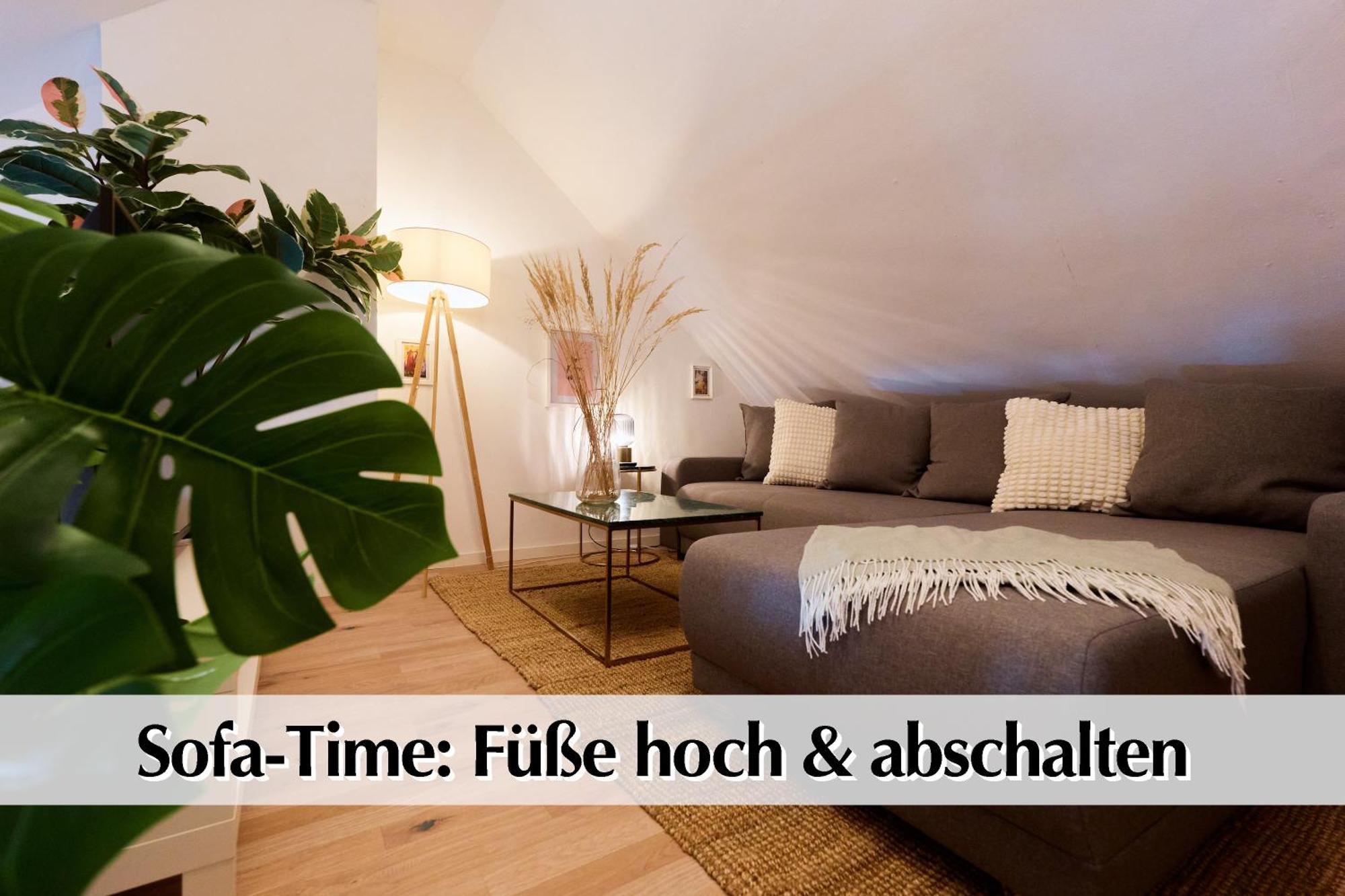 Helle 72Qm Maisonette Wohnung Im Herzen Erfurts Mit Kingsize Bett, Smart-Tv, Etc Buitenkant foto