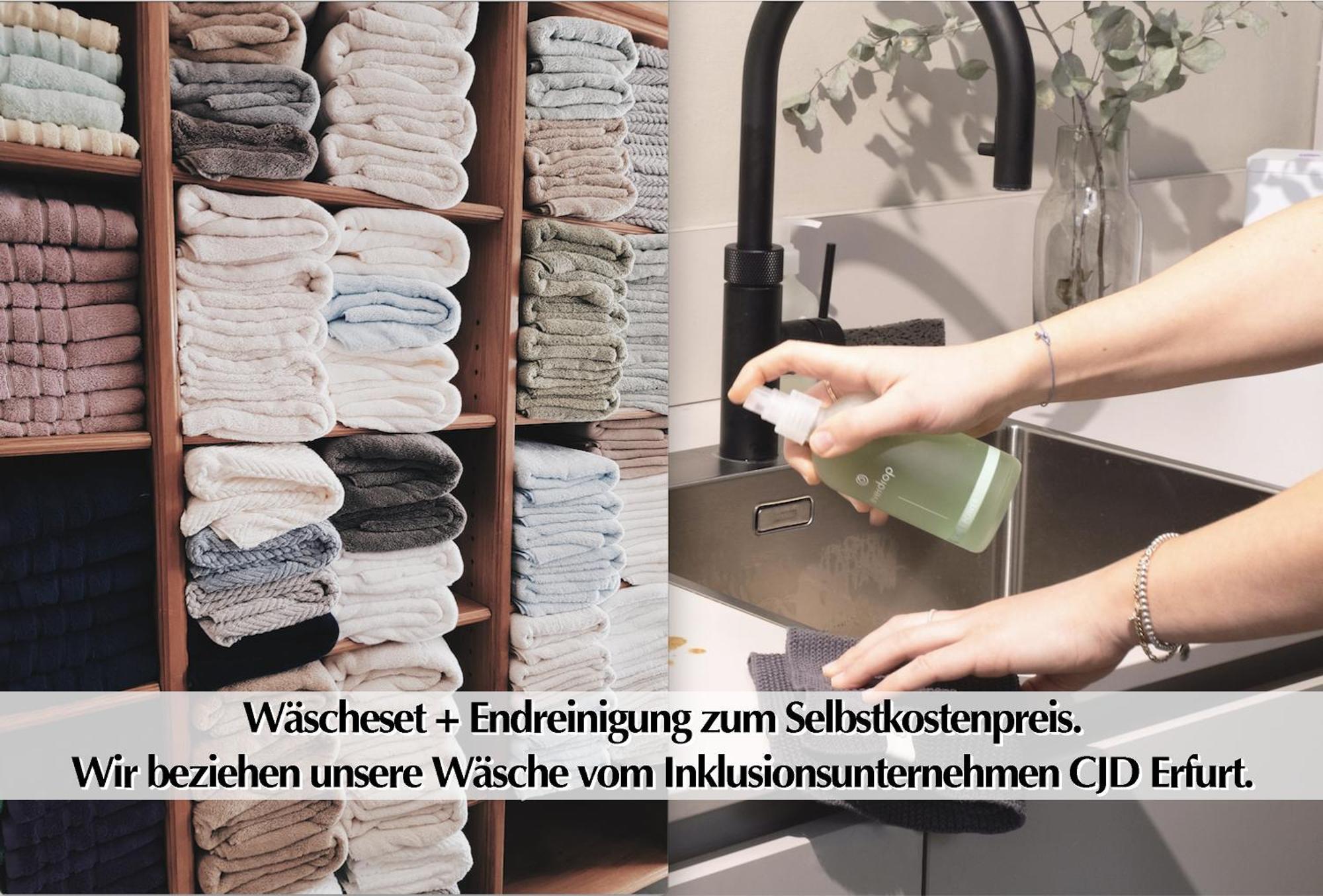 Helle 72Qm Maisonette Wohnung Im Herzen Erfurts Mit Kingsize Bett, Smart-Tv, Etc Buitenkant foto